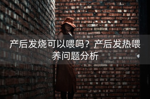 产后发烧可以喂吗？产后发热喂养问题分析-第1张图片-女性汇