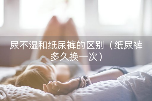 尿不湿和纸尿裤的区别（纸尿裤多久换一次）-第1张图片-女性汇