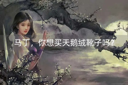 马丁，你想买天鹅绒靴子吗？-第1张图片-女性汇