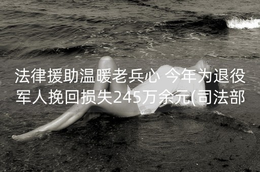 法律援助温暖老兵心 今年为退役军人挽回损失245万余元(司法部对退伍军人法律援助政策)-第1张图片-女性汇